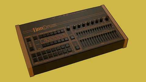 Linn Electronics LinnDrum / LM-2 のイラスト