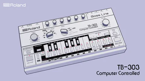 Roland TB-303 のイラスト
