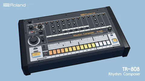 Roland TR-808 のイラスト